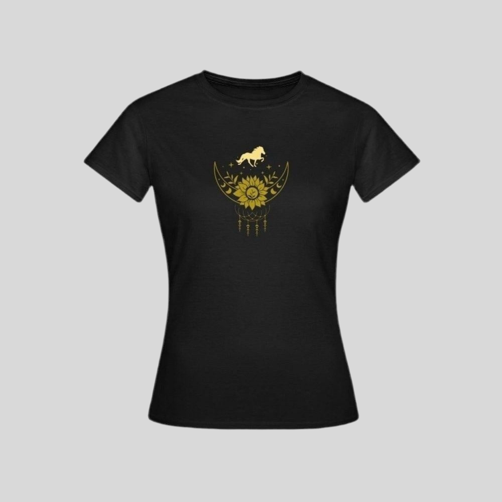 ✨ Celestial Tölter Shirt – Dein kosmisches Statement mit Pferdestärke