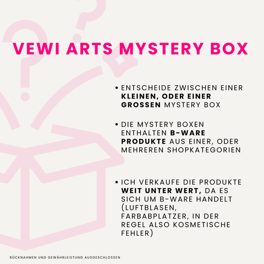 Zweite Chancen für einzigartige Produkte – Die VeWi Arts Mystery Box