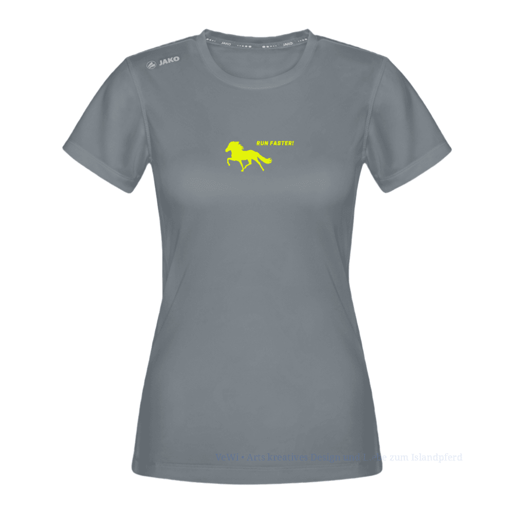 JAKO Frauen T-Shirt „Run faster“ 2.0