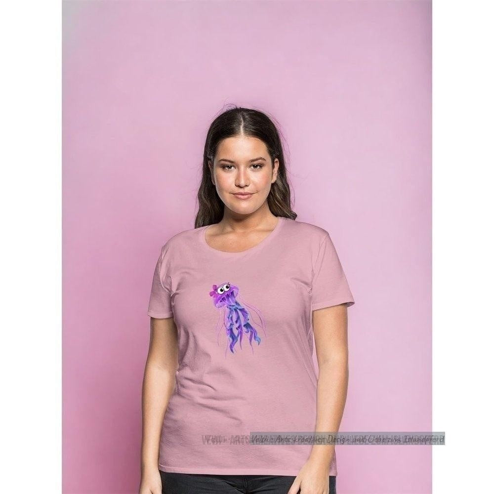 Frauen Premium T-Shirt „Cute Jellyfish“