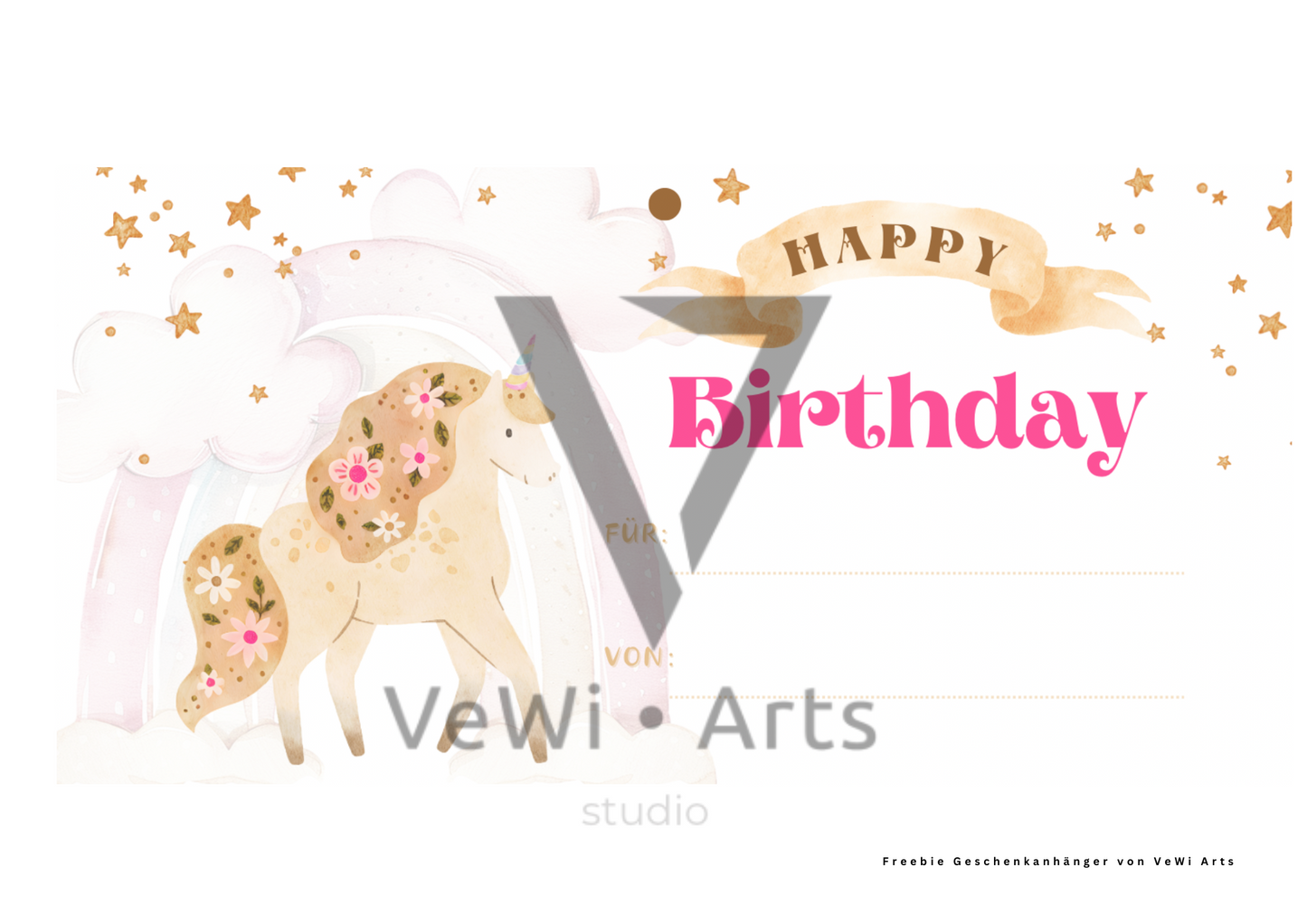 Gratis Download: Geschenkanhänger zum Ausdrucken (Freebie) VeWi • Arts