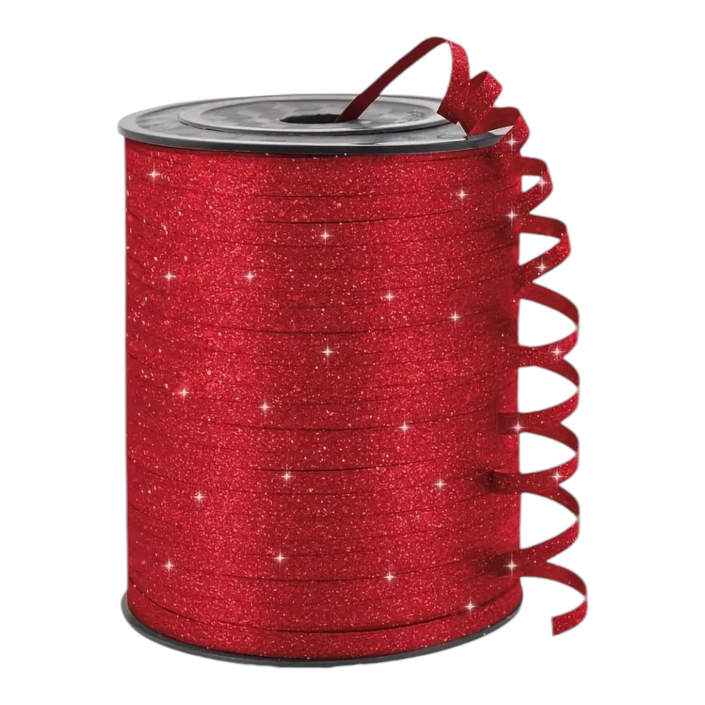 Geschenkbandrolle „Glitzerrot“