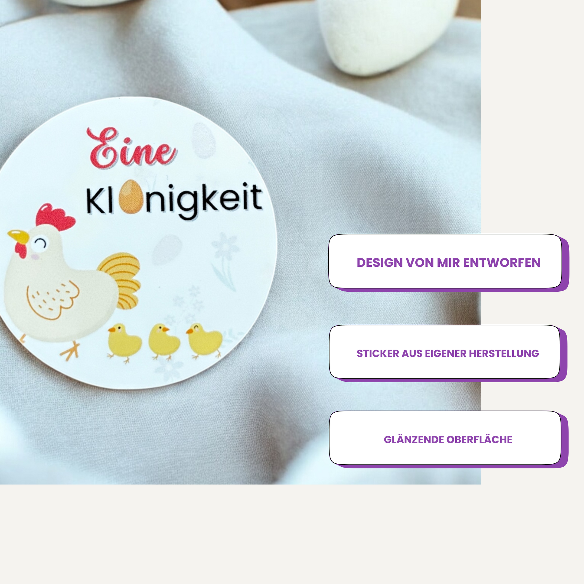 Sticker-Set ’Eine Kleinigkeit’ - Sticker