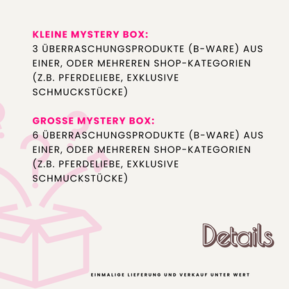 MYSTERY BOX - Überraschung! - Klein (3 Produkte) - Überraschungsbox