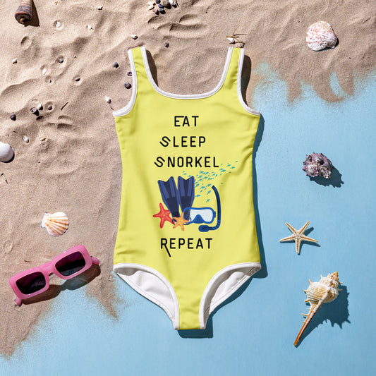 All-Over Print Kids Swimsuit