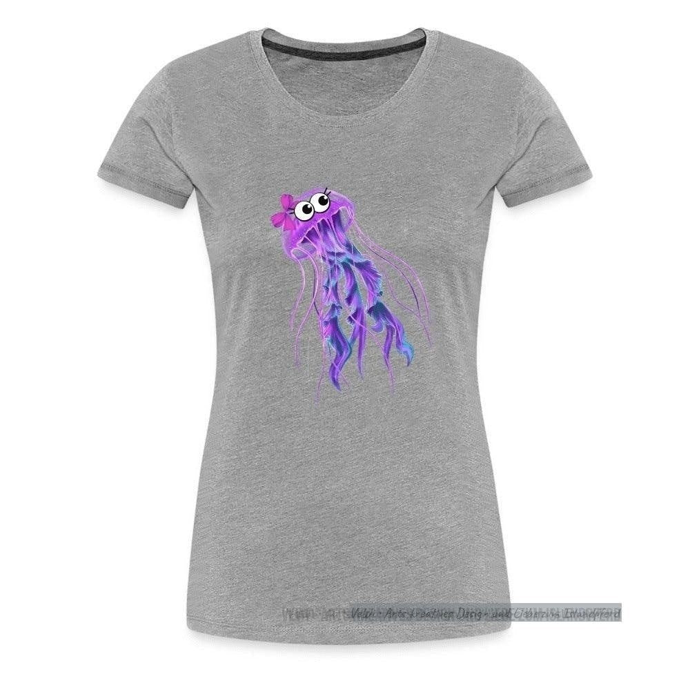 Frauen Premium T-Shirt „Cute Jellyfish“