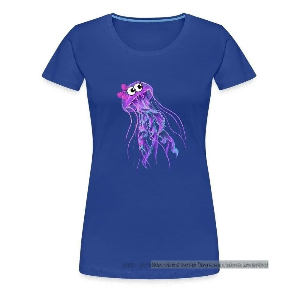 Frauen Premium T-Shirt „Cute Jellyfish“