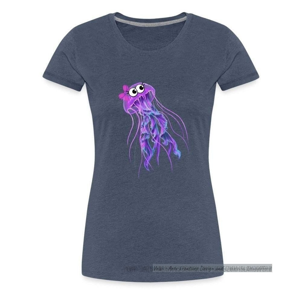 Frauen Premium T-Shirt „Cute Jellyfish“