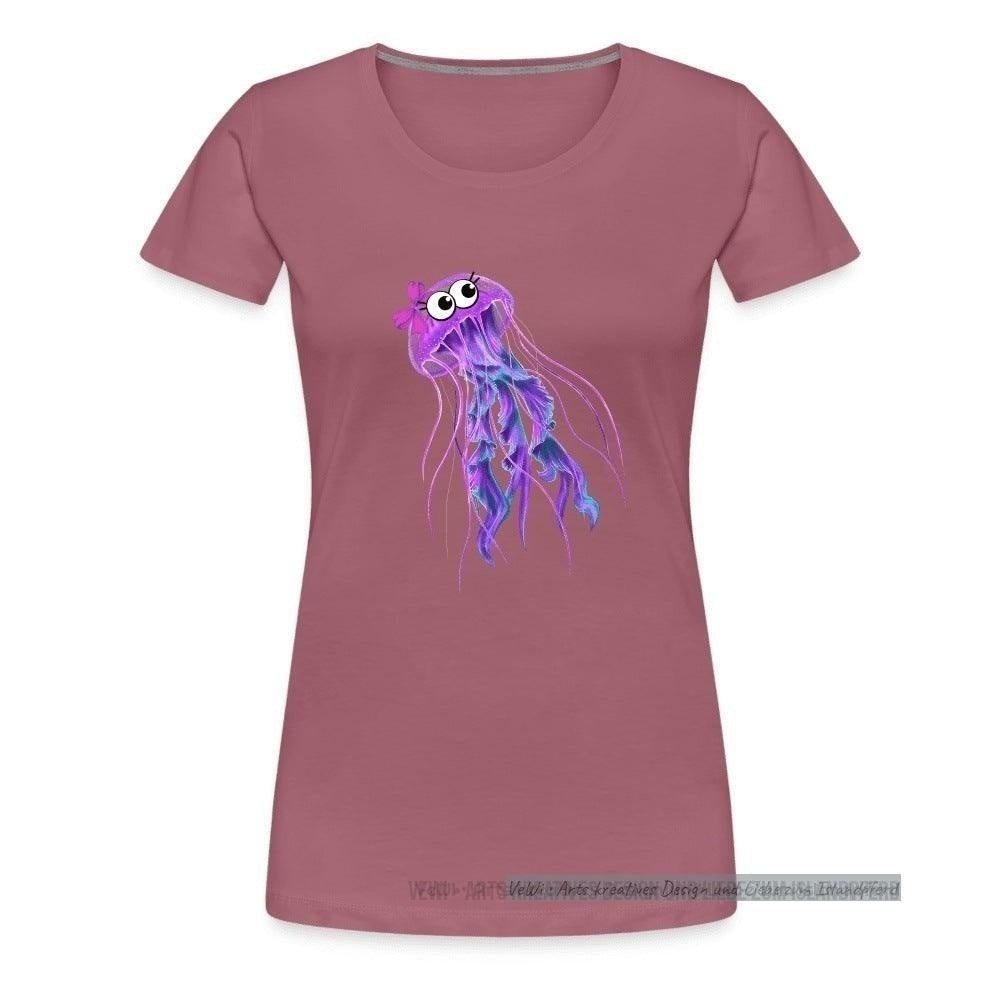 Frauen Premium T-Shirt „Cute Jellyfish“