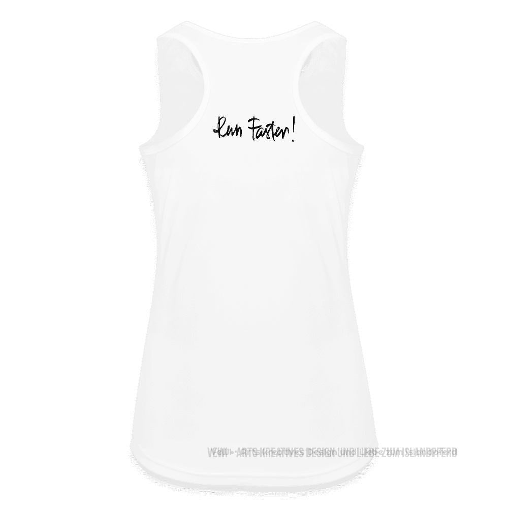 Frauen Tank Top „Run faster!“