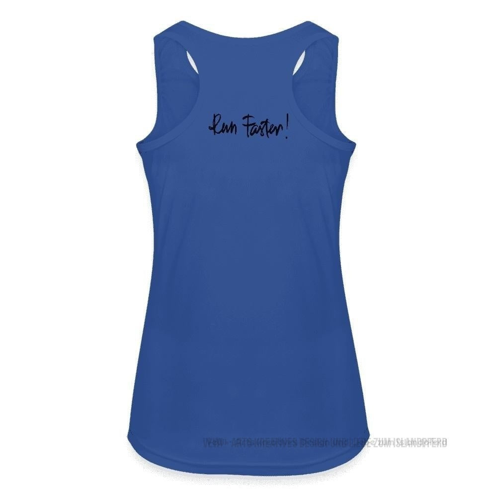 Frauen Tank Top „Run faster!“