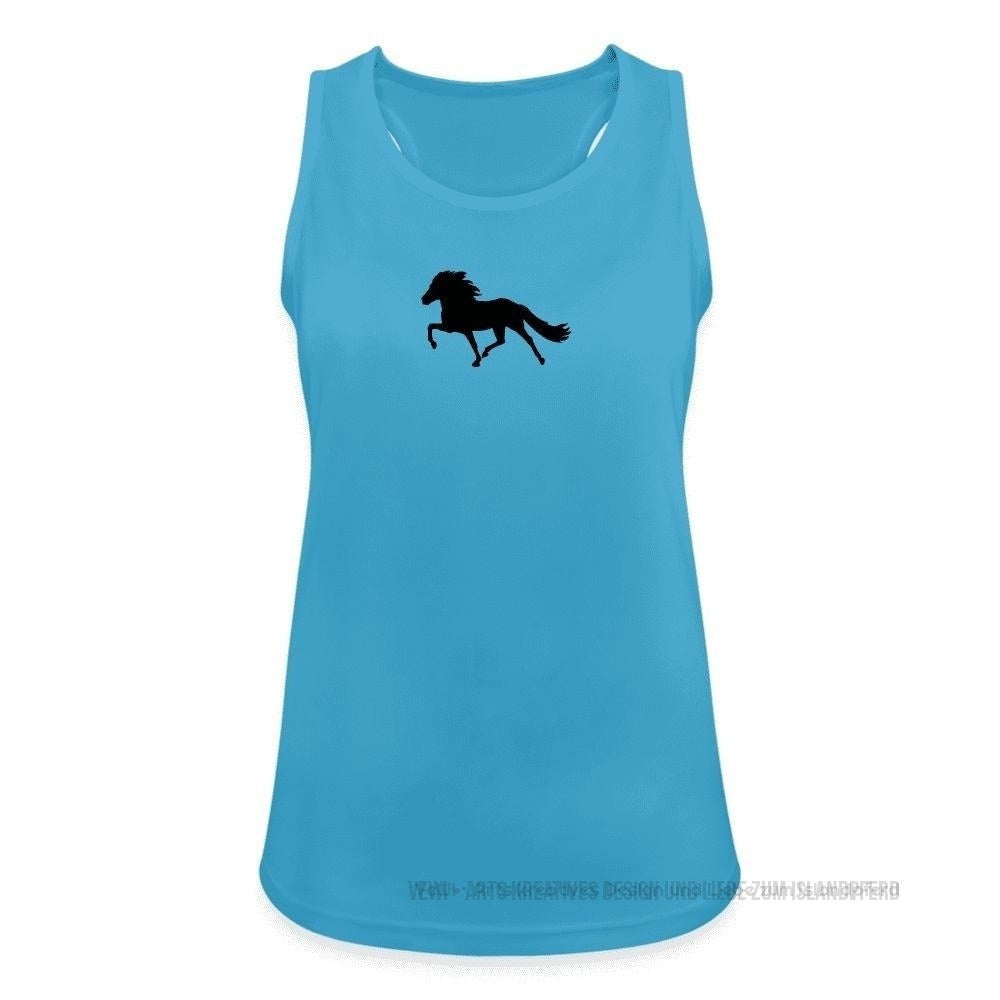 Frauen Tank Top „Run faster!“