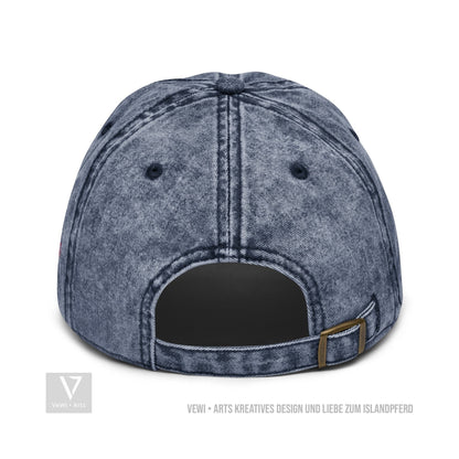 Denim Summer Cap „Palm Reddast“