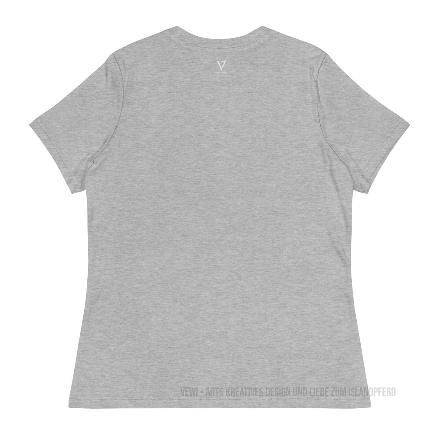 Lockeres Damen-T-Shirt „Cloudy Tœlt“